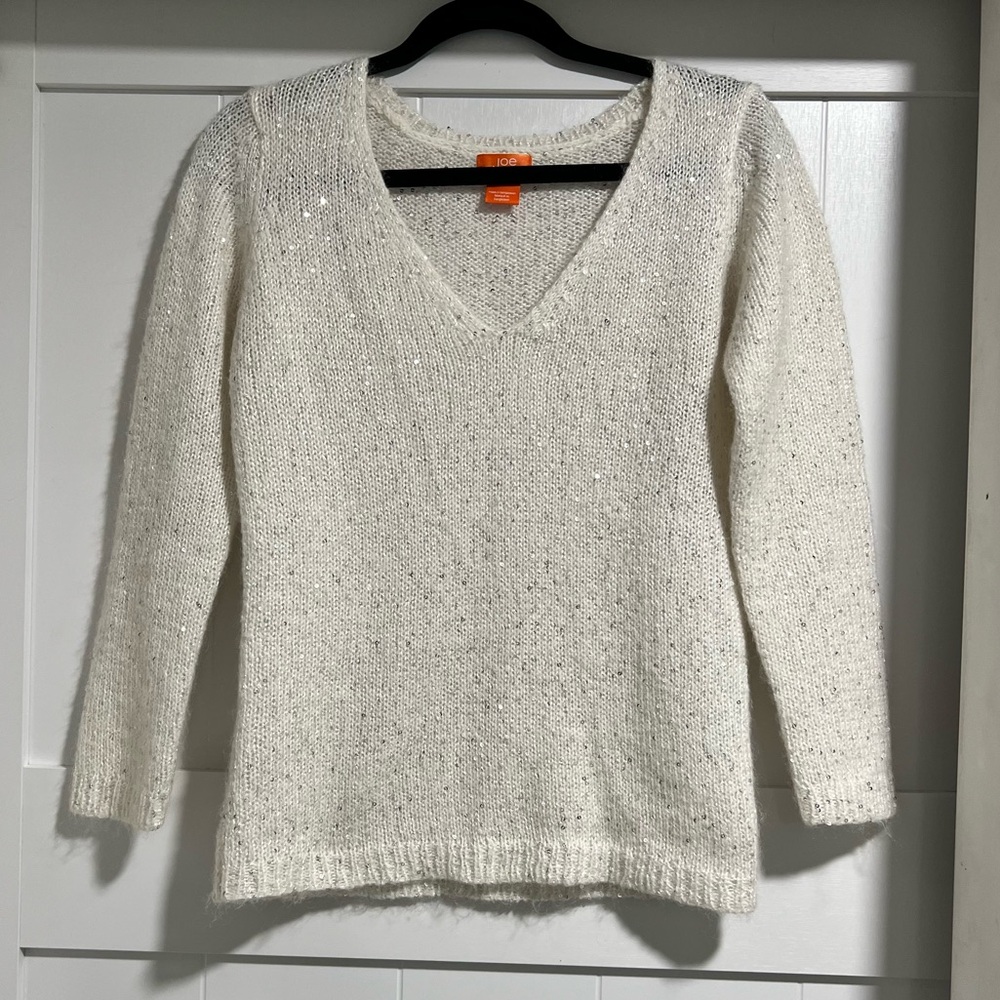 Joe Fresh Sequin Knit Sweater